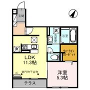 ミレニアセジュール熊谷の間取り画像