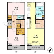 メゾン・ド・TJ2の間取り画像