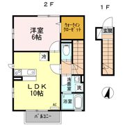 プレジール田無の間取り画像