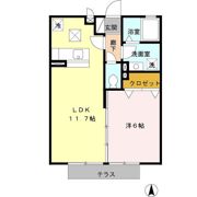 ハッピネス郡元の間取り画像