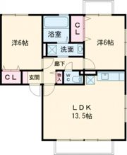 サニーサイドの間取り画像