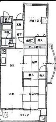 中村ツインビル東館の間取り画像