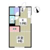 弥生コーポAの間取り画像