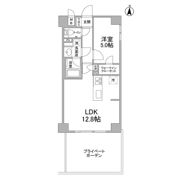 アスール菊川の間取り画像