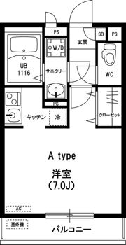 リブリ・ソフィア中央の間取り画像