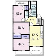 アネーロ21 弐番館の間取り画像
