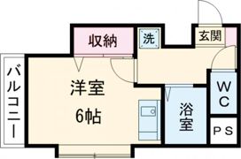 上通ひらせビルの間取り画像