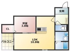 SunMark次郎丸の間取り画像