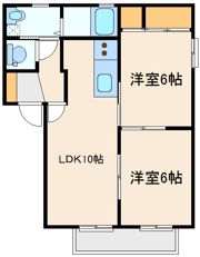 レジデンスみなみ Ⅰの間取り画像