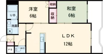Corsa五稜郭の間取り画像