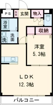 パークヒルズ山吹の間取り画像