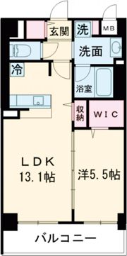 サウスシャノイチの間取り画像