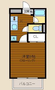アンクラージェ小松島の間取り画像