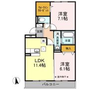 コンフォートMの間取り画像