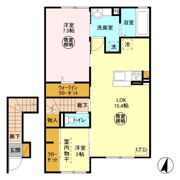 ベレタニア Aの間取り画像