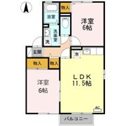 Freedom B棟の間取り画像