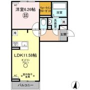 パーチェ D棟の間取り画像