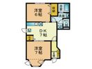 プレイスメゾンⅠの間取り画像