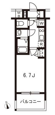 メインステージ名古屋ノースマークの間取り画像