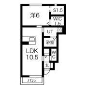 モン レーヴB棟の間取り画像