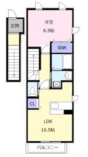 グランサージュBの間取り画像