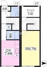 ルミエール青山の間取り画像