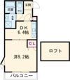 フジパレス初芝サウスの間取り画像