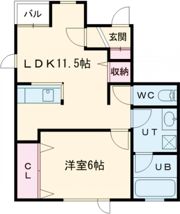 グランメゾンの間取り画像