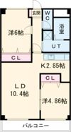 ピュアライフ桔梗の間取り画像