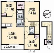 ロイヤルコートの間取り画像