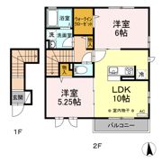 蒼の杜 風の間取り画像