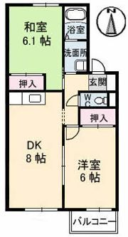 コルキス ソードの間取り画像