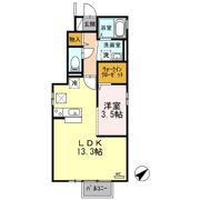 フルールの間取り画像