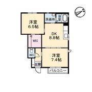 パインデュー A棟の間取り画像