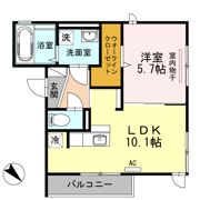 セジュールオッツ目久美の間取り画像