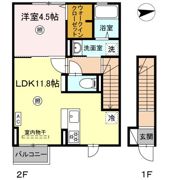 D-roomパーシモンの間取り画像
