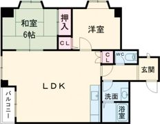 プリティハウスの間取り画像