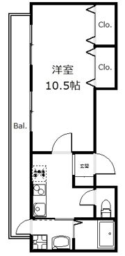 アウローラの間取り画像