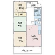 サンライズ喜多山の間取り画像
