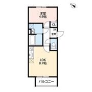 Neo GALANTE(ネオ ガランテ)の間取り画像