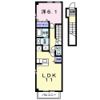 メルヴェイユ メゾンの間取り画像
