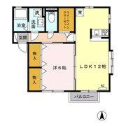 メゾンアーバン Gの間取り画像