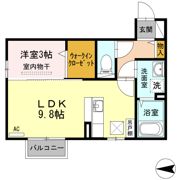メゾン･ドゥジェーム Aの間取り画像