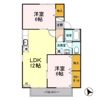 セジュール8たなか Aの間取り画像