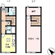 アビーロード Bの間取り画像