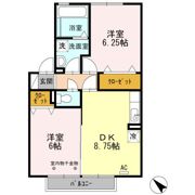 フローラの間取り画像
