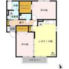 セジュール荒井 Aの間取り画像