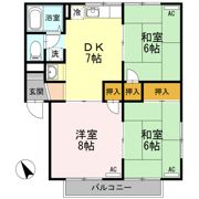 シャインポート屋島A～D棟 D棟の間取り画像