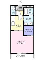 メゾンティアラの間取り画像