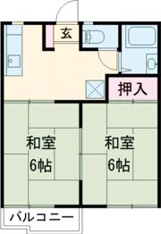 加納レジデンスの間取り画像